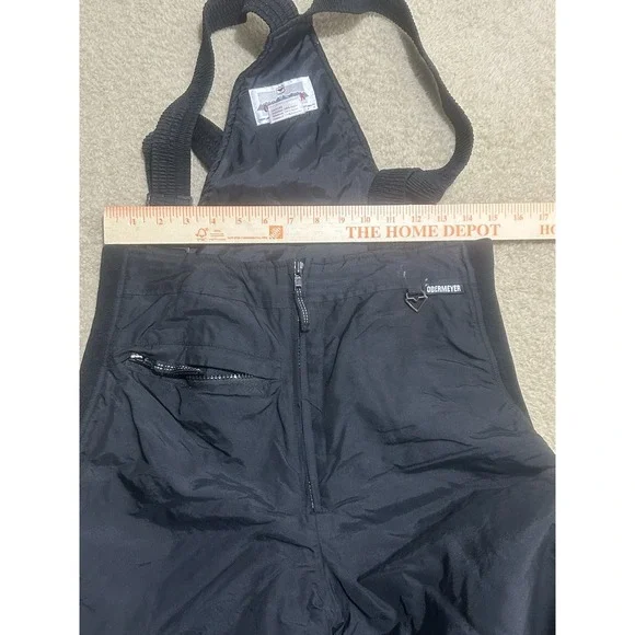 Obermeyer Black Ski & Snow Bib Pants - Picture 5 of 12